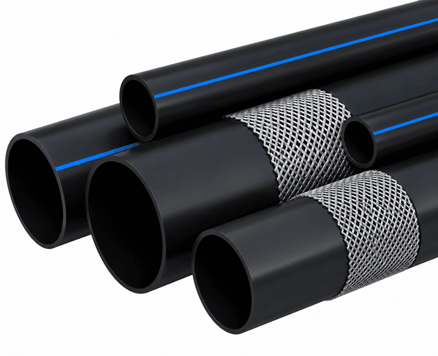 HDPE RTP Steel Wire Reinforced Pipes
