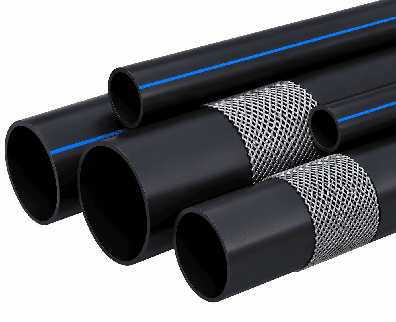HDPE RTP Steel Wire Reinforced Pipes
